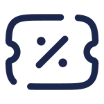 Ticket Sale SVG Icon